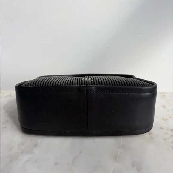 Calvin Klein Ribbed Black Shoulder Bag - Picture 3 of 5